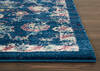 Nourison Fusion Blue 96 X 130 Area Rug 805-113115 Thumb 5