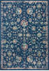 Nourison Fusion Blue 96 X 130 Area Rug  805-113115 Thumb 0