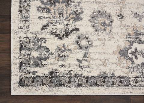 Nourison FUSION White 710 X 106 Area Rug 805-113117 Image 2