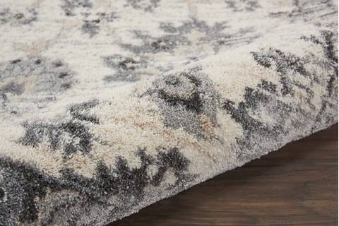 Nourison FUSION White 710 X 106 Area Rug 805-113117 Image 4
