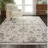 Nourison FUSION White 710 X 106 Area Rug  805-113117 Thumb 3