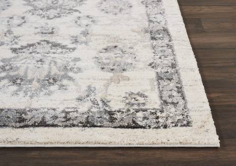 Nourison FUSION White 96 X 130 Area Rug 805-113119 Image 1