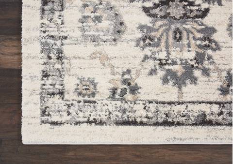 Nourison FUSION White 96 X 130 Area Rug 805-113119 Image 2