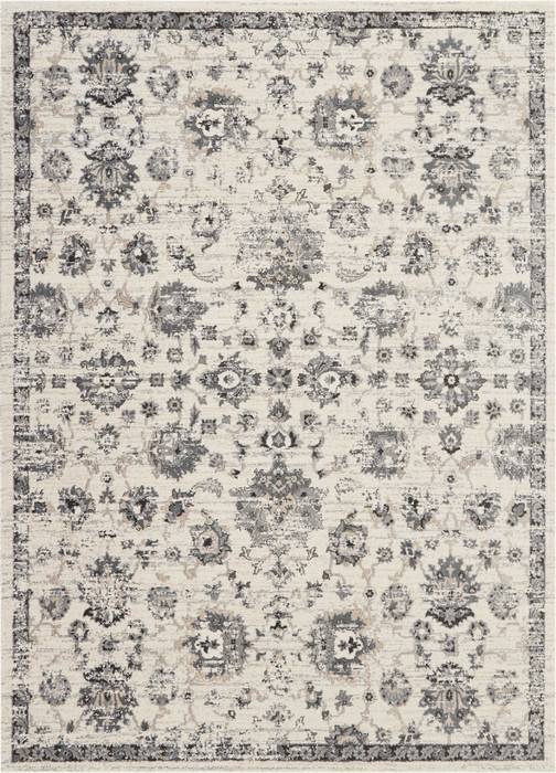 Nourison FUSION White 96 X 130 Area Rug 805-113119 Image 0