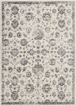 Nourison FUSION White Rectangle 10x13 ft Polypropylene Carpet 113119
