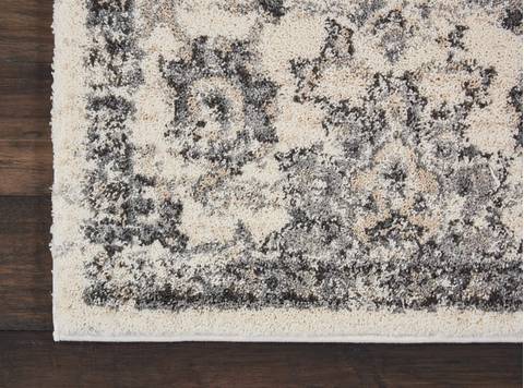 Nourison FUSION White Runner 22 X 76 Area Rug 805-113120 Image 2
