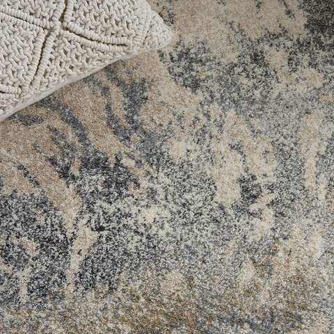 Nourison FUSION White 53 X 73 Area Rug 805-113122 Image 4