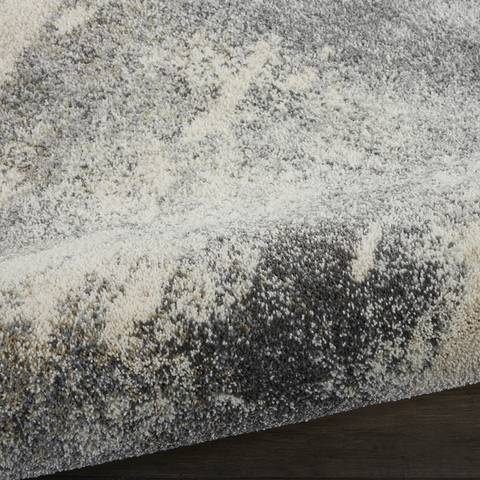 Nourison FUSION White 710 X 106 Area Rug 805-113123 Image 2