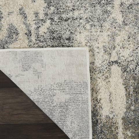 Nourison FUSION White 96 X 130 Area Rug 805-113124 Image 5
