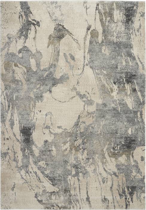 Nourison FUSION White 96 X 130 Area Rug 805-113124 Image 0