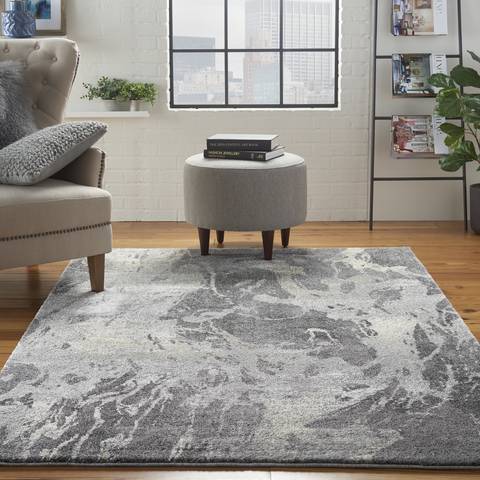Nourison FUSION Beige 53 X 73 Area Rug 805-113127 Image 1