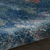 Nourison Fusion Blue 710 X 106 Area Rug 805-113133 Thumb 2