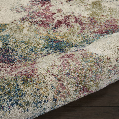 Nourison Fusion Beige Runner 22 X 76 Area Rug 805-113140 Image 2