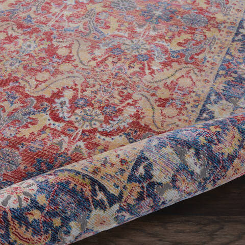 Nourison Global Vintage Red 53 X 76 Area Rug 805-113154 Image 2