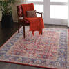 Nourison Global Vintage Red 53 X 76 Area Rug  805-113154 Thumb 5