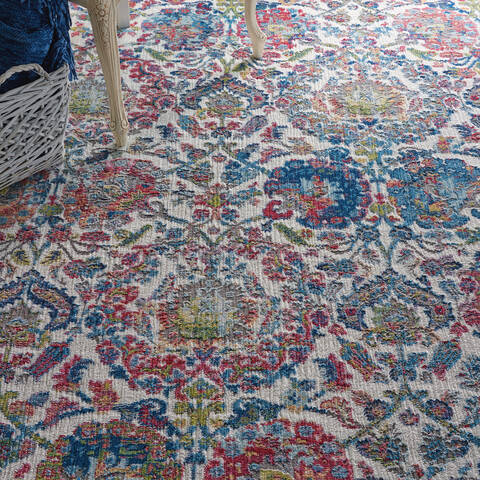 Nourison Global Vintage Beige 710 X 910 Area Rug 805-113197 Image 4