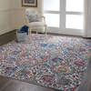 Nourison Global Vintage Beige 710 X 910 Area Rug 805-113197 Thumb 5