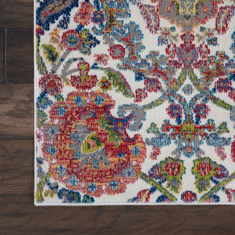 Nourison Global Vintage Beige Runner 24 X 80 Area Rug 805-113205 Image 1