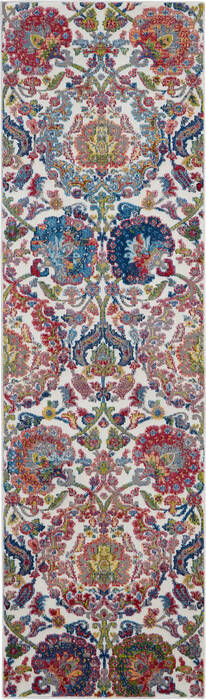 Nourison Global Vintage Beige Runner 24 X 80 Area Rug 805-113205 Image 0