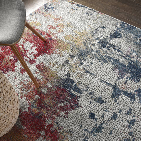 Nourison Global Vintage Multicolor 53 X 76 Area Rug 805-113235 Image 4