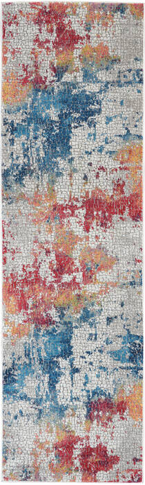Nourison Global Vintage Multicolor Runner 24 X 80 Area Rug 805-113239 Image 0
