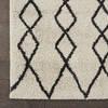 Nourison Geometric Shag Beige 810 X 120 Area Rug  805-113278 Thumb 1