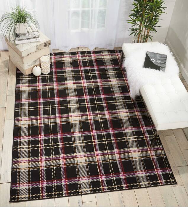 Nourison Grafix Black 53 X 73 Area Rug 805-113285 Image 3