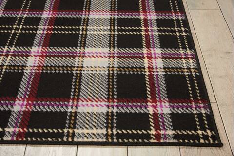 Nourison Grafix Black 53 X 73 Area Rug 805-113285 Image 4