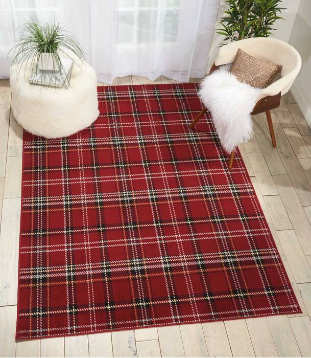 Nourison Grafix Red 53 X 73 Area Rug 805-113287 Image 3