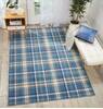 Nourison Grafix Blue 53 X 73 Area Rug  805-113291 Thumb 3