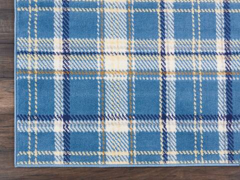 Nourison Grafix Blue 710 X 910 Area Rug 805-113292 Image 1