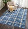 Nourison Grafix Blue 710 X 910 Area Rug  805-113292 Thumb 3