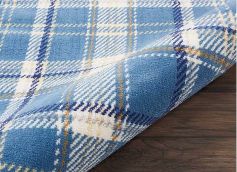 Nourison Grafix Blue Runner 23 X 76 Area Rug 805-113293 Image 2