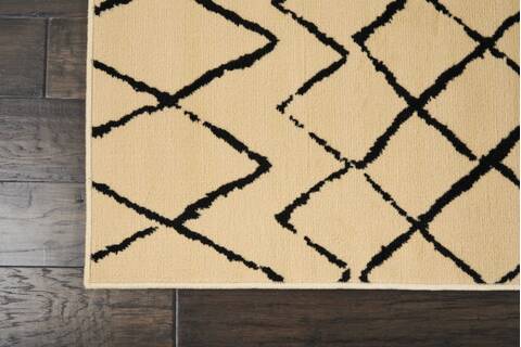 Nourison Grafix Beige 710 X 910 Area Rug 805-113296 Image 1