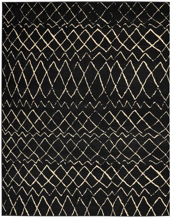 Nourison Grafix Black 710 X 910 Area Rug 805-113297 Image 0