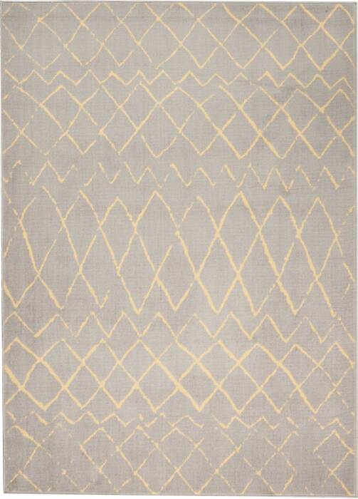 Nourison Grafix Grey 53 X 73 Area Rug 805-113298 Image 0