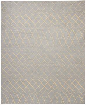 Nourison Grafix Grey Rectangle 8x10 ft Polypropylene Carpet 113299