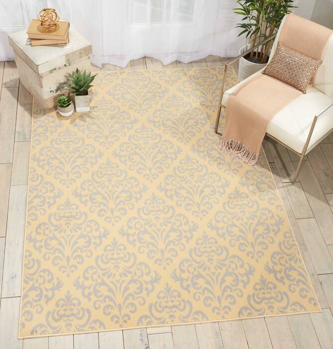Nourison Grafix Beige 53 X 73 Area Rug 805-113302 Image 3