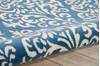 Nourison Grafix Blue 53 X 73 Area Rug  805-113304 Thumb 2