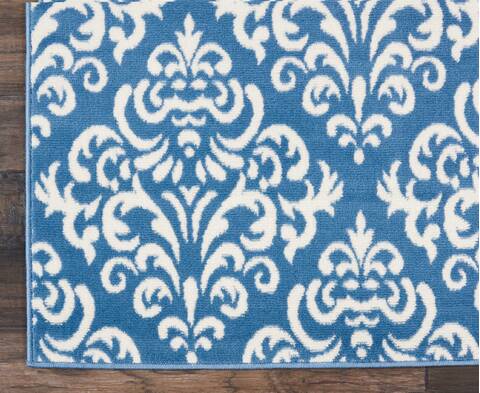 Nourison Grafix Blue 710 X 910 Area Rug 805-113305 Image 1