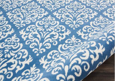 Nourison Grafix Blue 710 X 910 Area Rug 805-113305 Image 2