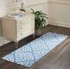 Nourison Grafix Blue Runner 23 X 76 Area Rug  805-113308 Thumb 3