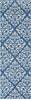 Nourison Grafix Blue Runner 23 X 76 Area Rug 805-113308 Thumb 0
