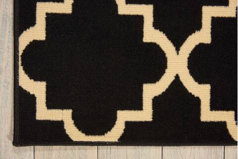 Nourison Grafix Black 53 X 73 Area Rug 805-113310 Image 1