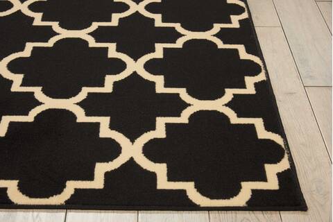 Nourison Grafix Black 53 X 73 Area Rug 805-113310 Image 4