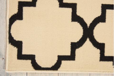 Nourison Grafix Beige 53 X 73 Area Rug 805-113312 Image 1