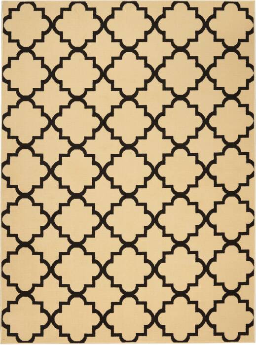 Nourison Grafix Beige 53 X 73 Area Rug 805-113312 Image 0