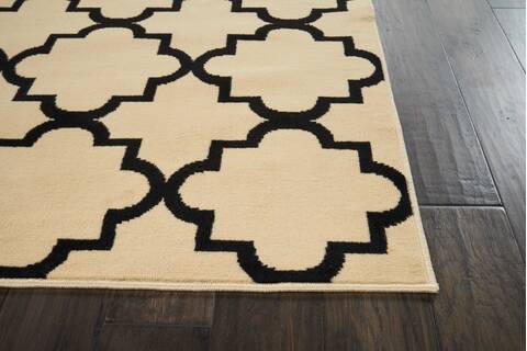 Nourison Grafix Beige 710 X 910 Area Rug 805-113313 Image 4