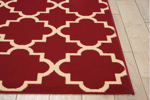 Nourison Grafix Red 53 X 73 Area Rug 805-113314 Image 4
