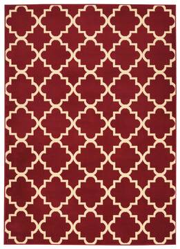 Nourison Grafix Red 5'3" X 7'3" Area Rug  805-113314